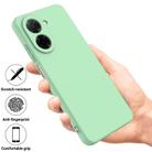 For Redmi A5 NFC 4G 173mm Solid Color Liquid Silicone Dropproof Full Coverage Phone Case(Green) - 2