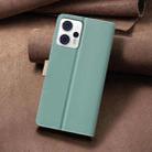 For Motorola Moto G13 4G / G23 4G / G53 5G Color Matching RFID Anti-theft Leather Phone Case(Green) - 3