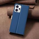 For Motorola Moto G13 4G / G23 4G / G53 5G Color Matching RFID Anti-theft Leather Phone Case(Blue) - 3