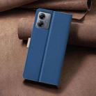 For Motorola Moto G54 5G EU Version Color Matching RFID Anti-theft Leather Phone Case(Blue) - 3