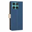 For Motorola Edge 60 Fusion Color Matching RFID Anti-theft Leather Phone Case(Blue) - 3