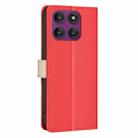 For Motorola Edge 60 Pro Color Matching RFID Anti-theft Leather Phone Case(Red) - 3