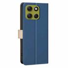 For Motorola Moto G86 5G Color Matching RFID Anti-theft Leather Phone Case(Blue) - 3