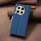 For Tecno Camon 30 5G / 4G Color Matching RFID Anti-theft Leather Phone Case(Blue) - 3