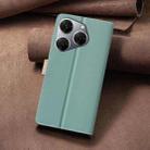 For Tecno Spark 20 Pro Color Matching RFID Anti-theft Leather Phone Case(Green) - 3