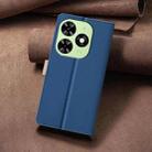 For Tecno Spark  Go 2024 / 20C / Pop 8 Color Matching RFID Anti-theft Leather Phone Case(Blue) - 3