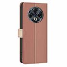 For Tecno Spark 30 4G Color Matching RFID Anti-theft Leather Phone Case(Brown) - 3