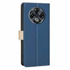 For Tecno Spark 30 4G Color Matching RFID Anti-theft Leather Phone Case(Blue) - 3