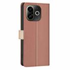 For Tecno POP 9 5G / Spark 30C 5G Color Matching RFID Anti-theft Leather Phone Case(Brown) - 3