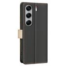 For Tecno Camon 40 Color Matching RFID Anti-theft Leather Phone Case(Black) - 3