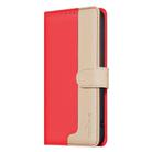 For Tecno Camon 40 Color Matching RFID Anti-theft Leather Phone Case(Red) - 2