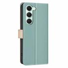 For Tecno Spark 40 Pro 4G Color Matching RFID Anti-theft Leather Phone Case(Green) - 3