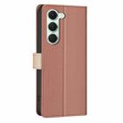 For Tecno Spark 40 Pro 4G Color Matching RFID Anti-theft Leather Phone Case(Brown) - 3