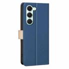 For Tecno Spark 40 Pro 4G Color Matching RFID Anti-theft Leather Phone Case(Blue) - 3