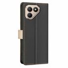 For Tecno Pova 7 Ultra 5G Color Matching RFID Anti-theft Leather Phone Case(Black) - 3