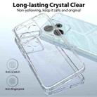 For Redmi Note 13R 5G Scratchproof Acrylic TPU Phone Case(Transparent) - 3