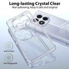 For Redmi Note 14 Pro+ 5G Scratchproof Acrylic TPU Phone Case(Transparent) - 3