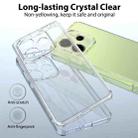 For Redmi Note 14 4G 164.84mm Scratchproof Acrylic TPU Phone Case(Transparent) - 3