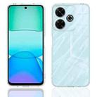 For Xiaomi Poco F6 / Redmi Turbo 3 Scratchproof Acrylic TPU Phone Case(Transparent) - 1