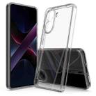 For Xiaomi Poco X7 Pro Scratchproof Acrylic TPU Phone Case(Transparent) - 1
