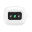 For JBL Live Beam 3 Wireless Bluetooth Earphones Silicone Protective Case(White) - 1