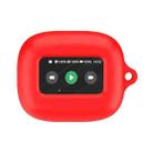 For JBL Live Beam 3 Wireless Bluetooth Earphones Silicone Protective Case(Red) - 1