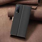 For vivo Y20 Color Matching RFID Anti-theft Leather Phone Case(Black) - 3
