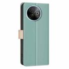 For vivo Y39 5G Color Matching RFID Anti-theft Leather Phone Case(Green) - 3