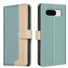 For Google Pixel 8 Color Matching RFID Anti-theft Leather Phone Case(Green) - 1