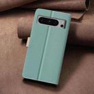 For Google Pixel 8 Pro Color Matching RFID Anti-theft Leather Phone Case(Green) - 3
