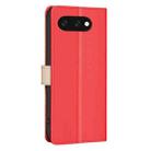 For Google Pixel 9A Color Matching RFID Anti-theft Leather Phone Case(Red) - 3