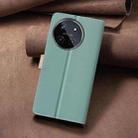 For Realme 11 4G Global Color Matching RFID Anti-theft Leather Phone Case(Green) - 3