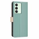 For Realme 14X 5G Color Matching RFID Anti-theft Leather Phone Case(Green) - 3