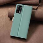 For OPPO A74 4G / F19 4G Color Matching RFID Anti-theft Leather Phone Case(Green) - 3