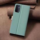 For OPPO A74 5G / A93 5G / A54 5G Color Matching RFID Anti-theft Leather Phone Case(Green) - 3