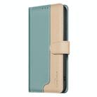 For OPPO Reno13 F 5G Color Matching RFID Anti-theft Leather Phone Case(Green) - 2