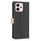 For OPPO Reno14 F 5G Color Matching RFID Anti-theft Leather Phone Case(Black) - 3