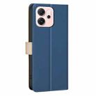 For OPPO Reno14 F 5G Color Matching RFID Anti-theft Leather Phone Case(Blue) - 3