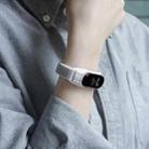 For Xiaomi Mi Band 5 / 4 / 3 Nylon Watch Band(Black+Black Grey) - 6