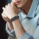 For Xiaomi Mi Band 5 / 4 / 3 Nylon Watch Band(Black+Black Grey) - 7