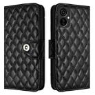 For Tecno Spark 9 Pro / Spark 9T Rhombic Texture Flip Leather Phone Case with Lanyard(Black) - 2