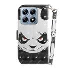 For Xiaomi 14T Pro 3D Colored Flip Leather Phone Case(Angry Bear) - 3