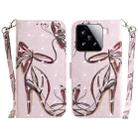 For Xiaomi 15 3D Colored Flip Leather Phone Case(Butterfly High-heeled) - 1
