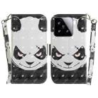 For Xiaomi 15 3D Colored Flip Leather Phone Case(Angry Bear) - 1
