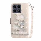 For Xiaomi 15T 5G 3D Colored Flip Leather Phone Case(Squirrels) - 3