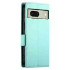 For Google Pixel 8 Side Buckle Magnetic Frosted Leather Phone Case(Mint Green) - 3