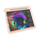 For iPad Pro 11 2022 / 2021 / 2020 Armor Holder Silicone Hybrid PC Tablet Case(Rose Gold) - 3