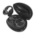 Hileo F16 TWS Touch Control IPX5 Waterproof Sports Earclip Noise Cancelation Earphones(Black) - 2