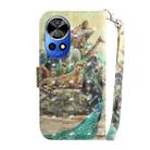 For Huawei nova 12 Ultra 3D Colored Horizontal Flip Leather Phone Case(Zoo) - 3