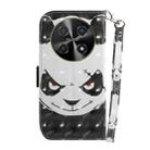 For Huawei nova 12i 4G Global 3D Colored Horizontal Flip Leather Phone Case(Angry Bear) - 3